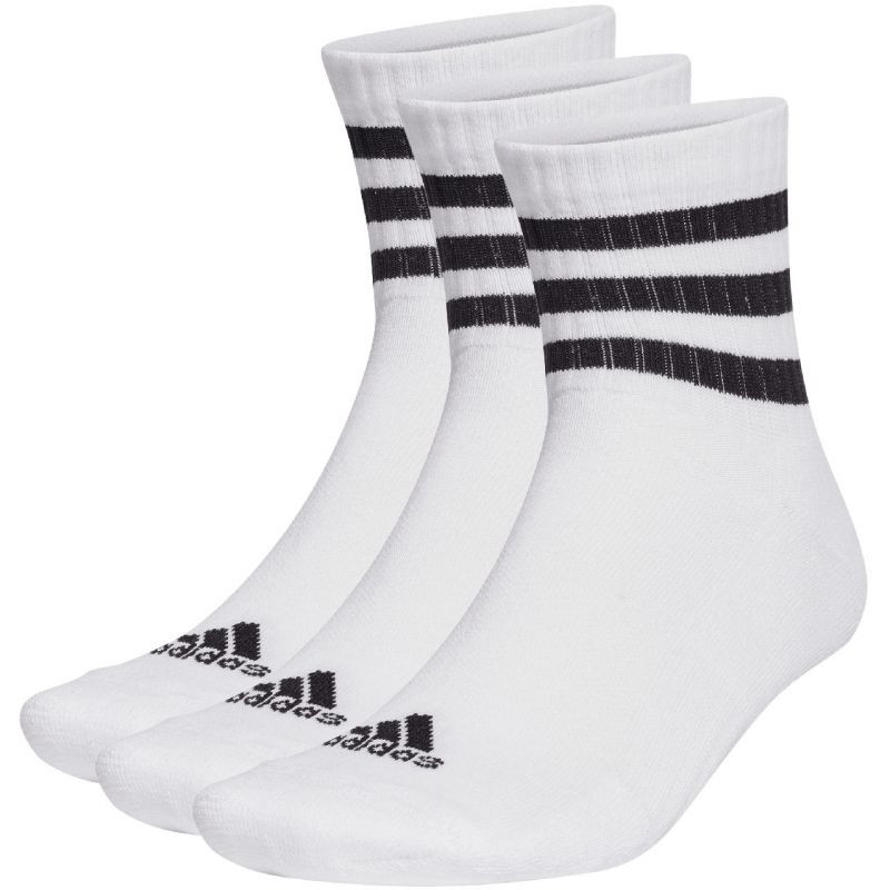 Adidas 3-Stripes Cushioned Sportswear Mid-Cut 3P HT3456 - Sportovní doplňky Ponožky