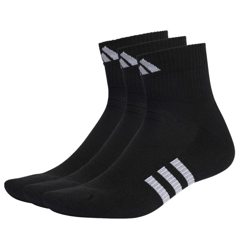 Ponožky adidas Performance Cushioned MD-Cut 3PP IC9519 - Sportovní doplňky Ponožky