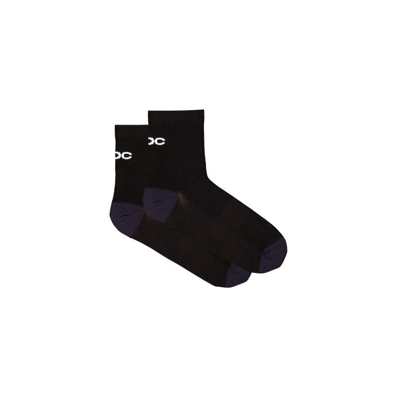 Cyklistické ponožky POC Cadence Road Air Socks, černé
