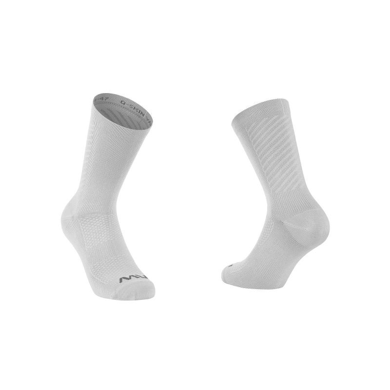 Cyklistické ponožky NORTHWAVE Switch Sock, bílé - Sportovní doplňky Ponožky