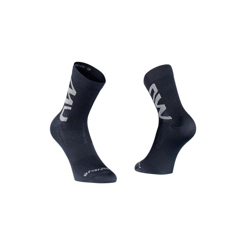Cyklistické ponožky NORTHWAVE Extreme Air Mid Sock – černé - Sportovní doplňky Ponožky
