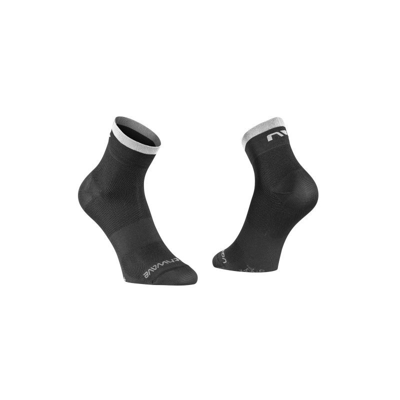 Cyklistické ponožky NORTHWAVE Origin Sock – černé/bílé