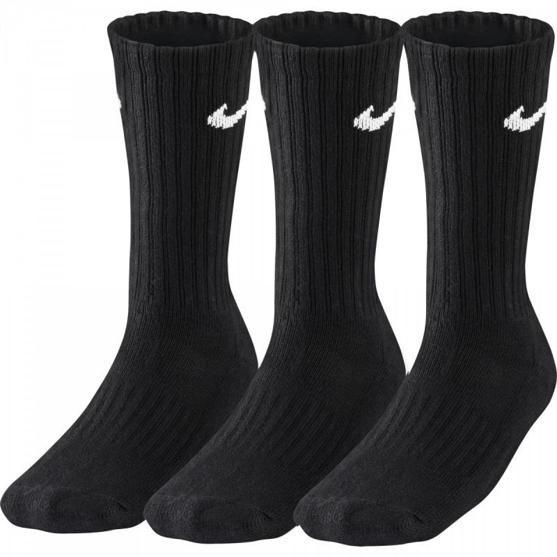 Bavlněné ponožky Nike Value 3pak SX4508-001 - Sportovní doplňky Ponožky