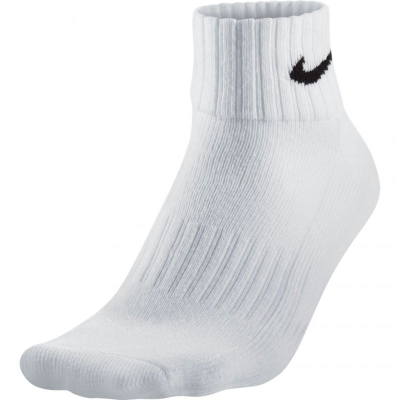 Nike Value Cotton Quarter 3 páry ponožek M SX4926 101 - Sportovní doplňky Ponožky