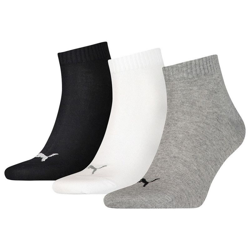 Unisex ponožky Puma Quarter Plain 3Pack 906978 21 - Sportovní doplňky Ponožky