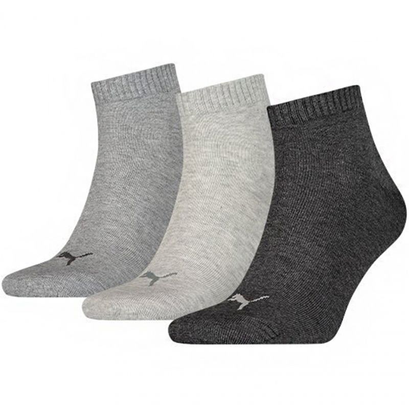 Unisex ponožky Quarter Plain 3 páry 271080001 800 - Puma - Sportovní doplňky Ponožky