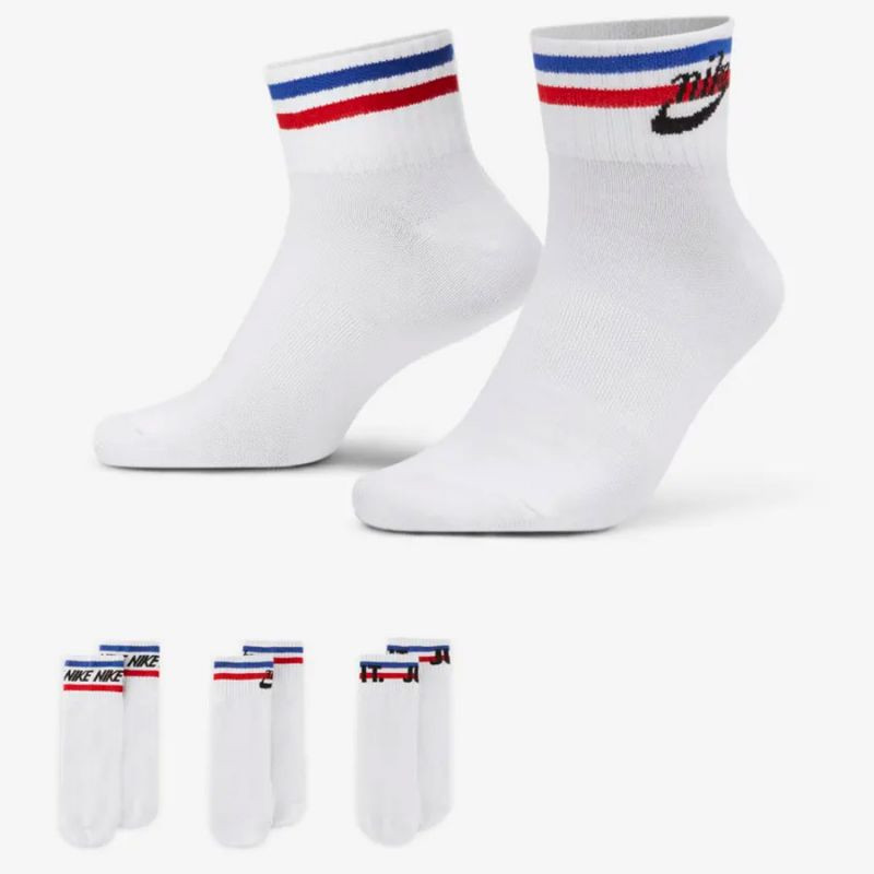 Ponožky Nike Everyday Essential 3Pack DX5080 100 - Sportovní doplňky Ponožky