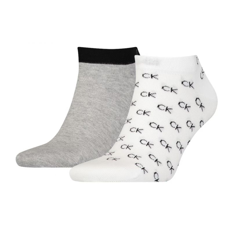 Calvin Klein Sneaker 2P All Over Socks 701218715004 - Sportovní doplňky Ponožky