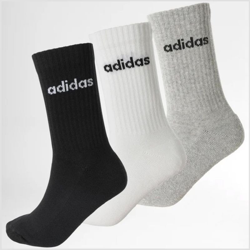 Ponožky adidas Linear Crew Cushioned IC1302 - Sportovní doplňky Ponožky