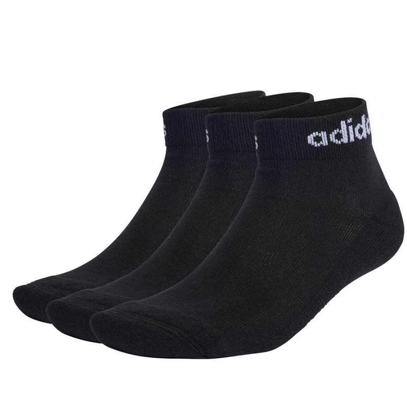 Ponožky adidas Linear Ankle Cushioned IC1303 - Sportovní doplňky Ponožky