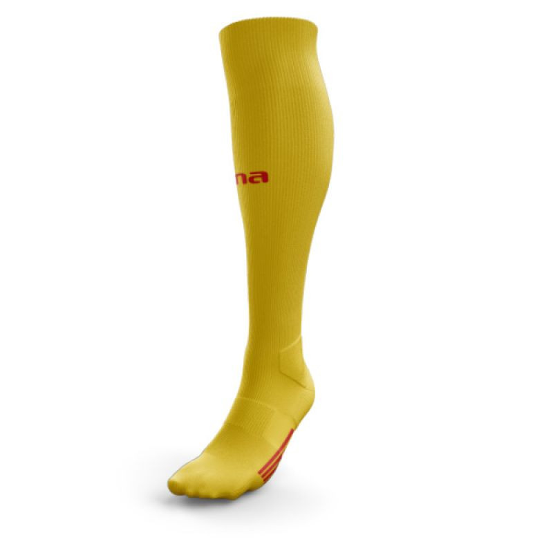 Fotbalové kamaše Zina Libra 0A875F Lemon Anthracite - Sportovní doplňky Ponožky