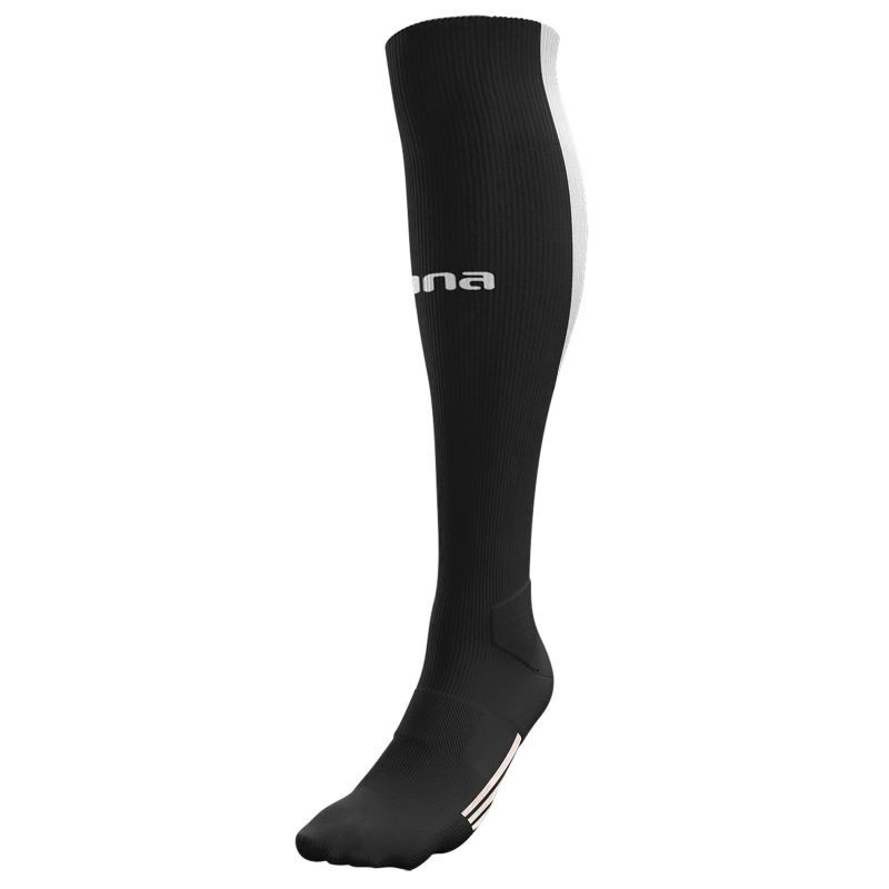 Zina Duro 0A875F Fotbalové návleky Black/White - Sportovní doplňky Ponožky