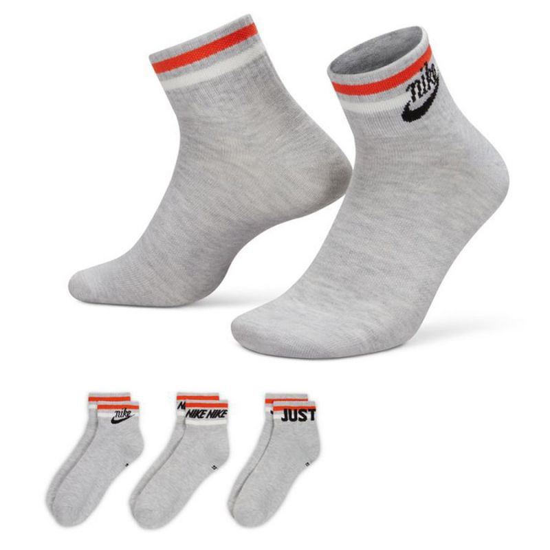 Ponožky Nike Everyday Essential 3Pack DX5080 050 - Sportovní doplňky Ponožky