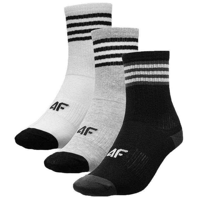 4F M234 3P Jr ponožky 4FJWAW23USOCM234 90S - Sportovní doplňky Ponožky