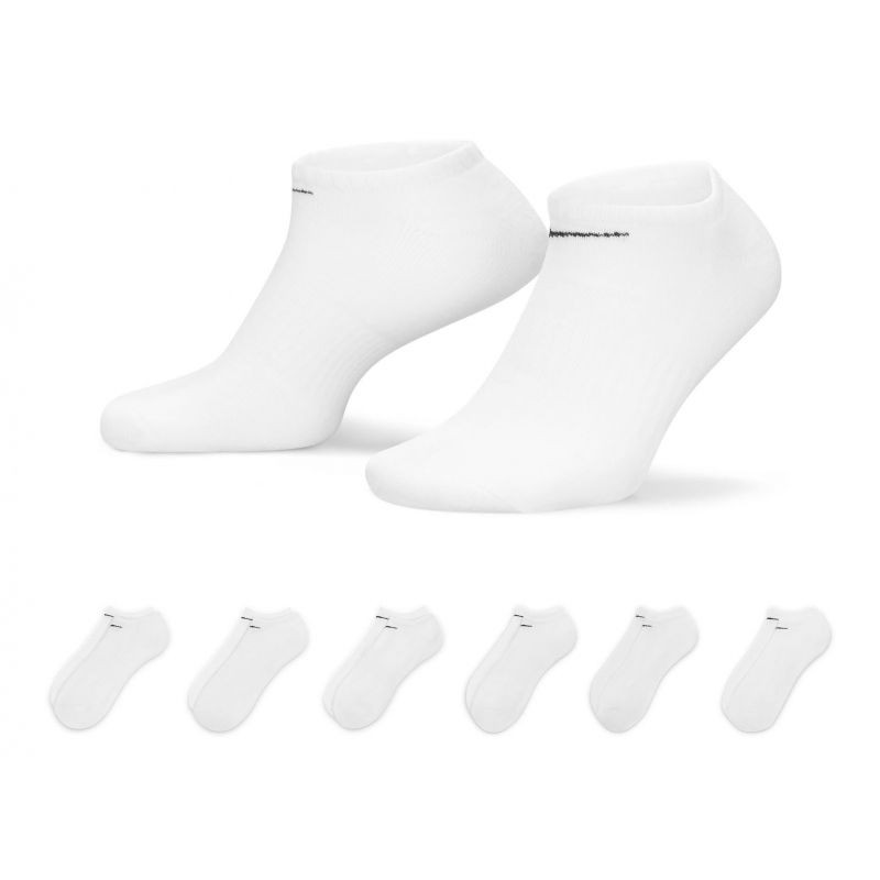 Ponožky Nike Everyday Sushion 6-pack SX7675-100 - Sportovní doplňky Ponožky