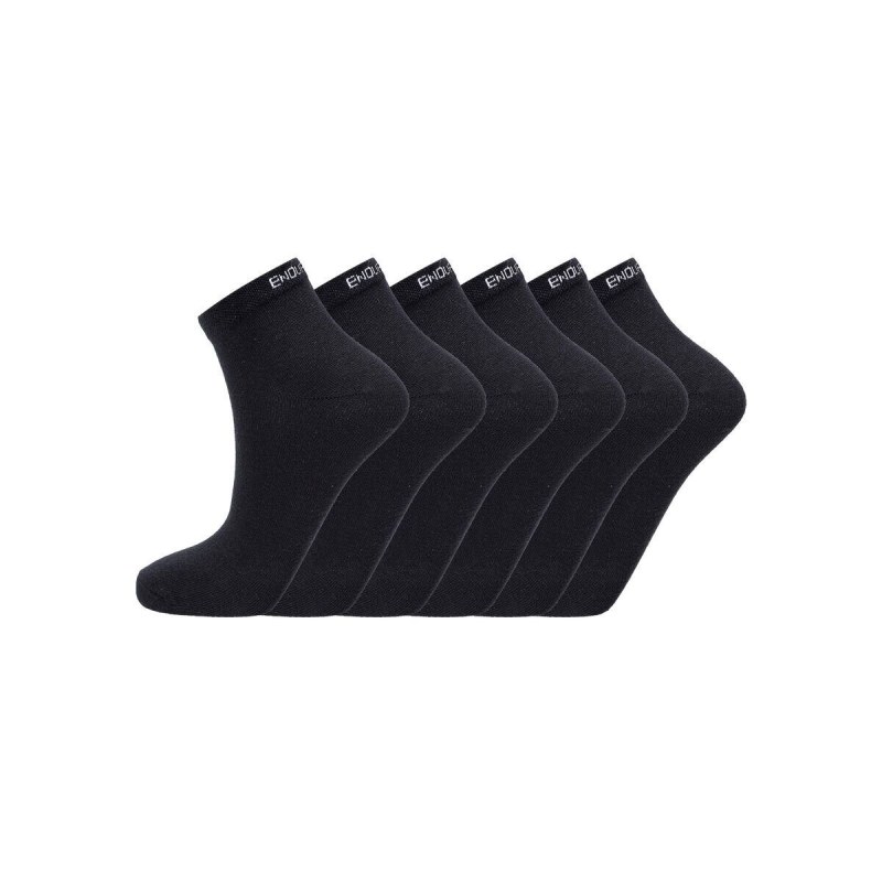 Unisex ponožky Endurance Ibi Quarter Socks 6-Pack - Sportovní doplňky Ponožky