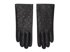 Calvin Klein Re-lock Debossed Leather Gloves W K60K609975 dámské