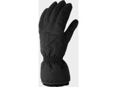 Dámské lyžařské rukavice 4F H4Z22-RED001 černé