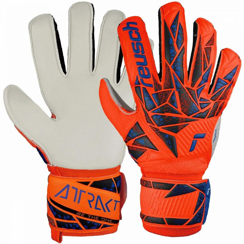 Brankářské rukavice Reusch Attrakt Solid M 5470515 2210 - Sportovní doplňky Rukavice