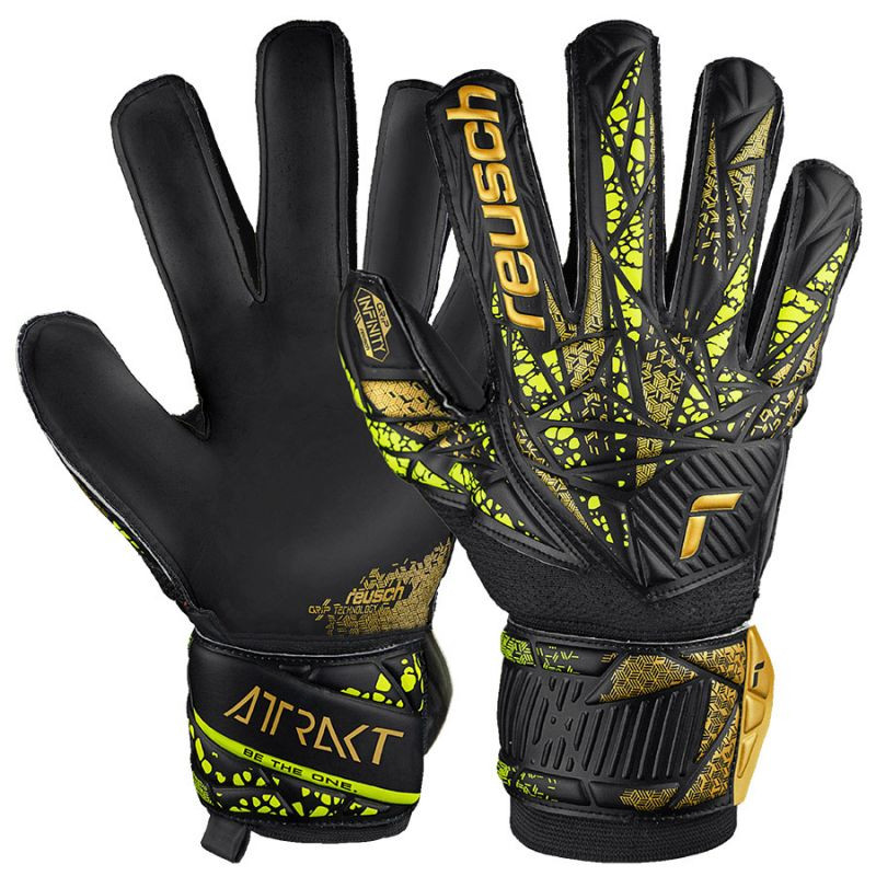 Rukavice Reusch Attrakt Infinity Finger Support 54 70 710 7739 - Sportovní doplňky Rukavice