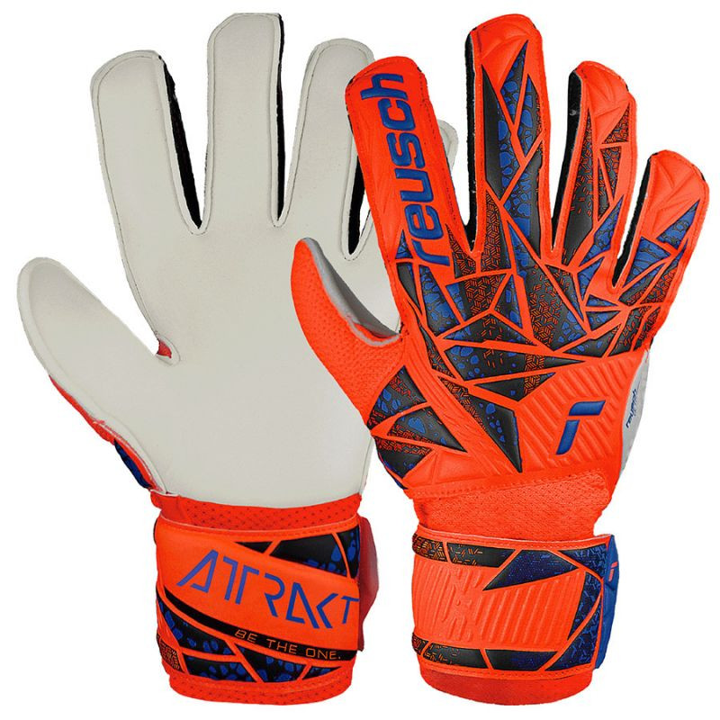 Rukavice Reusch Attrakt Infinity Solid junior 54 72 515 2210 - Sportovní doplňky Rukavice