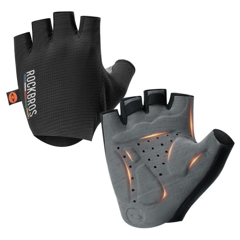 ROCKBROS rukavice cyklistické 162200490 černé S