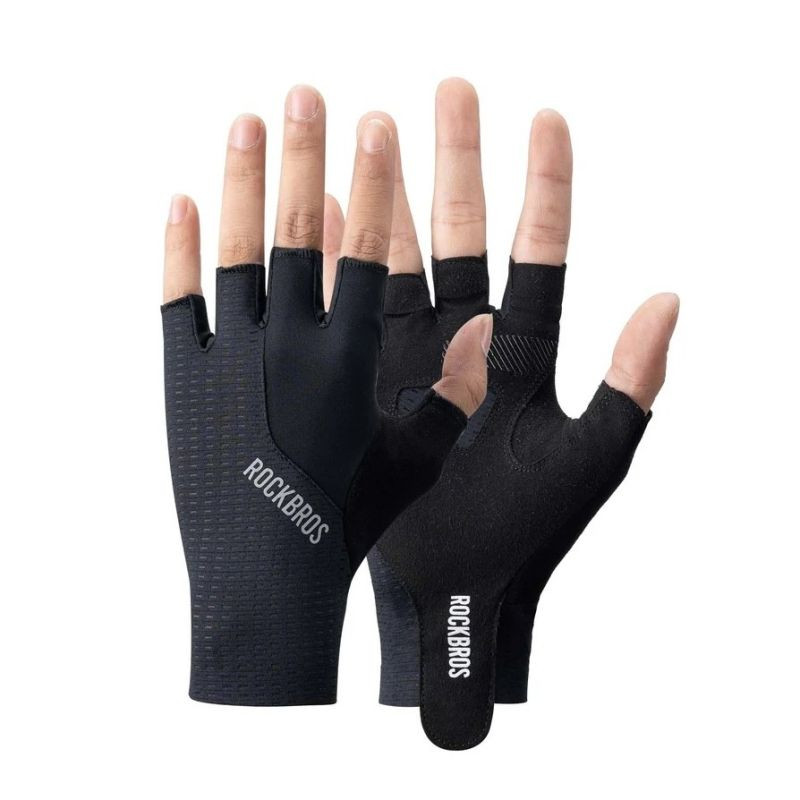 ROCKBROS rukavice cyklistické 162200230 černé L