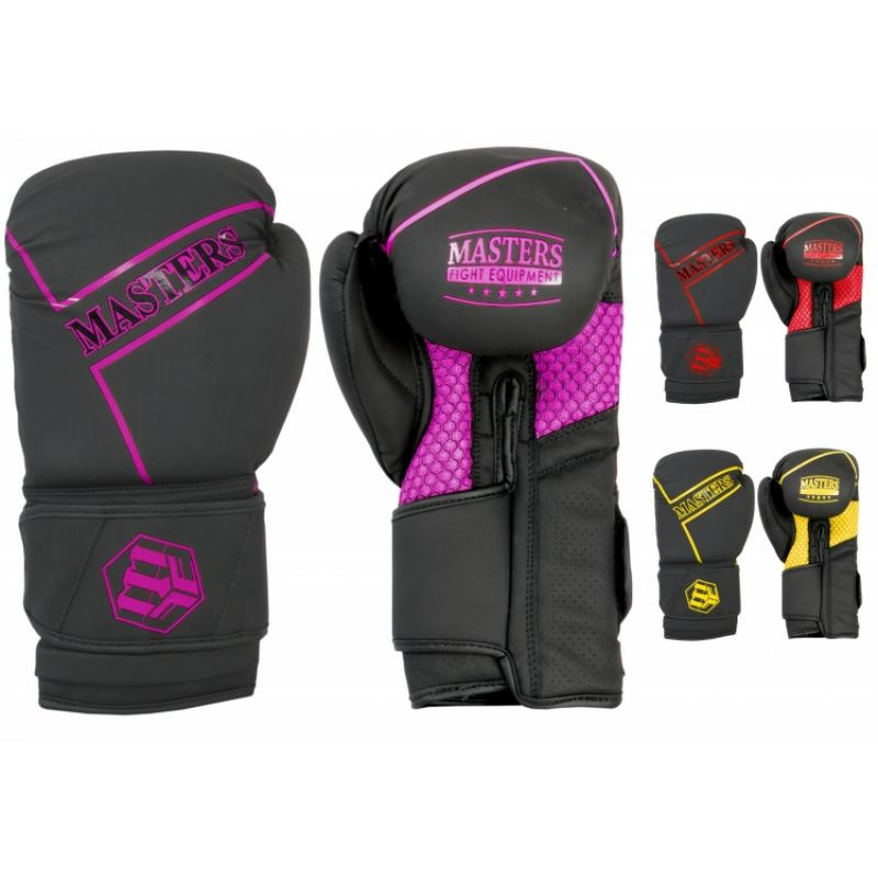 Boxerské rukavice RPU-BLACK 012325-0210 - Masters - Sportovní doplňky Rukavice