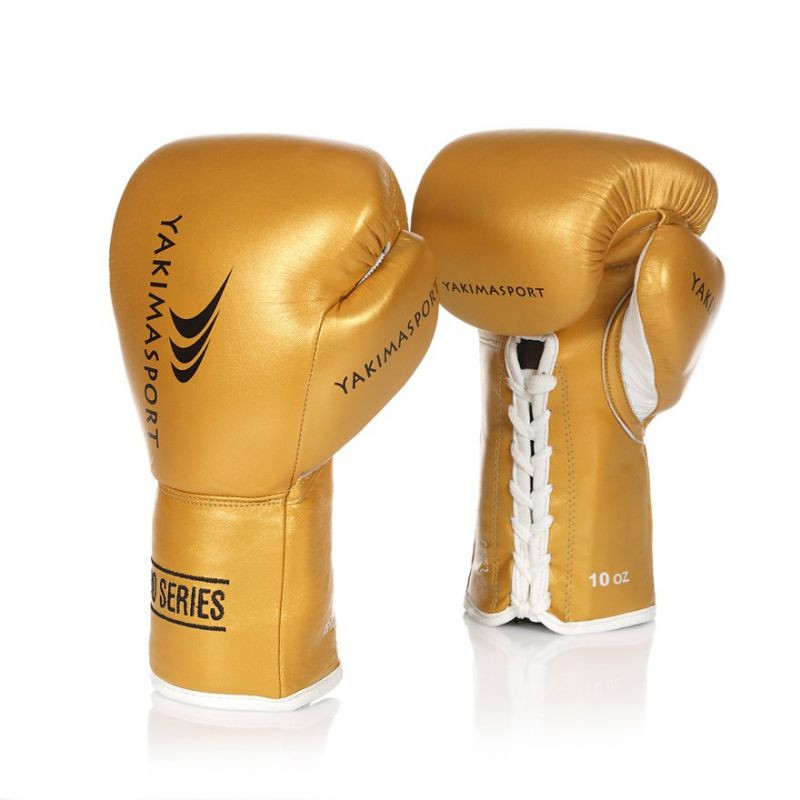 Boxerské rukavice Yakima Tiger Gold L 10 oz 10039610OZ - Sportovní doplňky Rukavice
