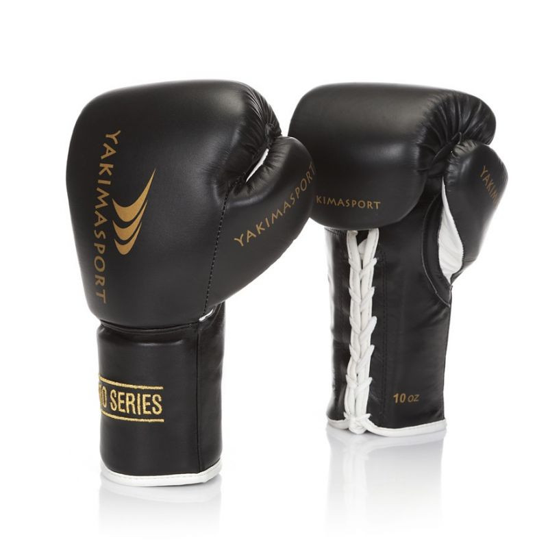 Boxerské rukavice Yakima Tiger Black L 10 oz 10039710OZ - Sportovní doplňky Rukavice