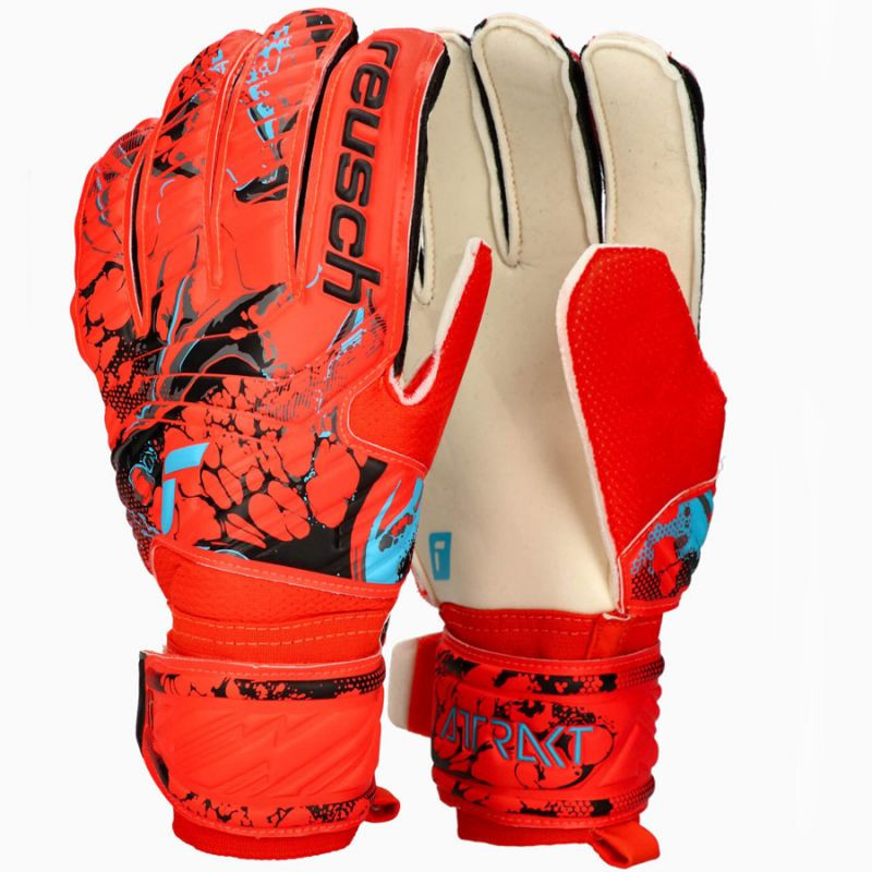 Pánské brankářské rukavice Attrakt Solid M 53 70 515 3334 - Reusch Pánské brankářské rukavice Attrakt Solid M 53 70 515 3334 - Reusch - Sportovní doplňky Rukavice