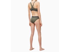 Sportovní podprsenka QF5577E-7GV khaki - Calvin Klein 1