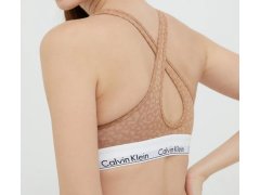 Dámská sportovní podprsenka QF1654E 796 hnědá/vzor - Calvin Klein 1