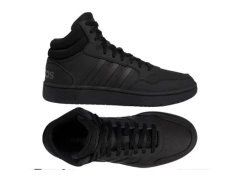 Pánské sportovní kotníkové boty Hoops 3.0 Mid Wtr GW6421 Černá - Adidas 1