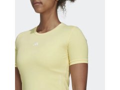 Dámské tréninkové tričko HN9081 Žlutá - Adidas 1
