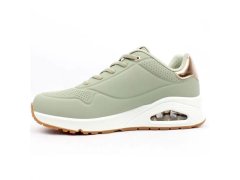 Dámské sportovní boty 155196-SAGE Olivová se zlatou - Skechers 3