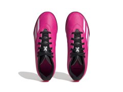 Dětské sportovní boty kopačky X Speedportal.4 TF Jr GZ2446 Neon růžová - Adidas 3