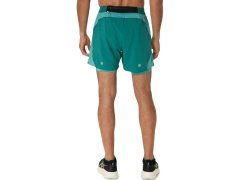 Pánské šortky 2N1 5IN M 2011D245-301 zelené - Asics Road 1
