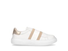 Dámské sportovní boty W T3A4-32155-1383X048Bílá se zlatou - Tommy Hilfiger 1