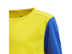 Dětské fotbalové tričko Estro 19 Jersey JR FT6681 Žlutá s&nbsp;modrou - Adidas 1