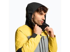 Pánská lyžařská bunda H4Z22 žluto-černá - 4F 5