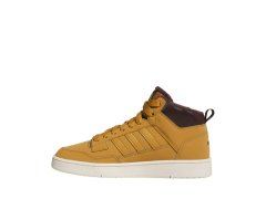 Pánské sportovní kotníkové boty Rapid Court Mid Winterized JR0171 Hořčicová s&nbsp;hnědou - Adidas 3
