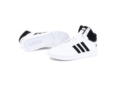 Pánské sportovní boty Hoops 3.0 Mid M GW3019 Bílá s černou - Adidas 1
