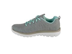 Dámské sportovní boty Twisted Fortune W 12614-GYMN Šedá s tyrkysovou - Skechers 5