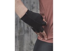 Cyklistické rukavice AGILE Short Glove černé - POC 2
