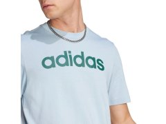 Tričko adidas Essentials Single Jersey Linear s vyšitým logem M IJ8651 8