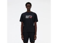 New Balance S/S Značka T-Sh M MT41524BK Tričko 4