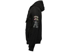 Pánská sportovní mikina Geographical Norway GYMCLASS BLACK DB MEN 100 s&nbsp;kapucí, černá (WU4185H-GN-BLACK) 3