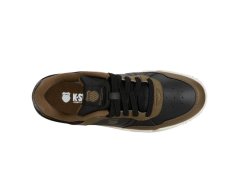 K-Swiss Match Pro LTH – pánské kožené sportovní boty, barva černá/hnědá (08905-003-M) – tenisky 1