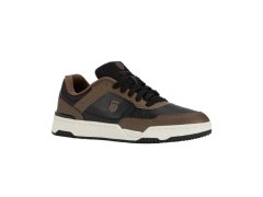 K-Swiss Match Pro LTH – pánské kožené sportovní boty, barva černá/hnědá (08905-003-M) – tenisky 2